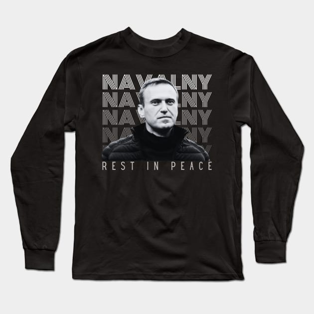 Alexei Navalny Long Sleeve T-Shirt by Funny sayings